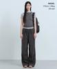 MUSINSA STANDARD WOMAN Polka Dot Parachute Pants [Gunmetal]