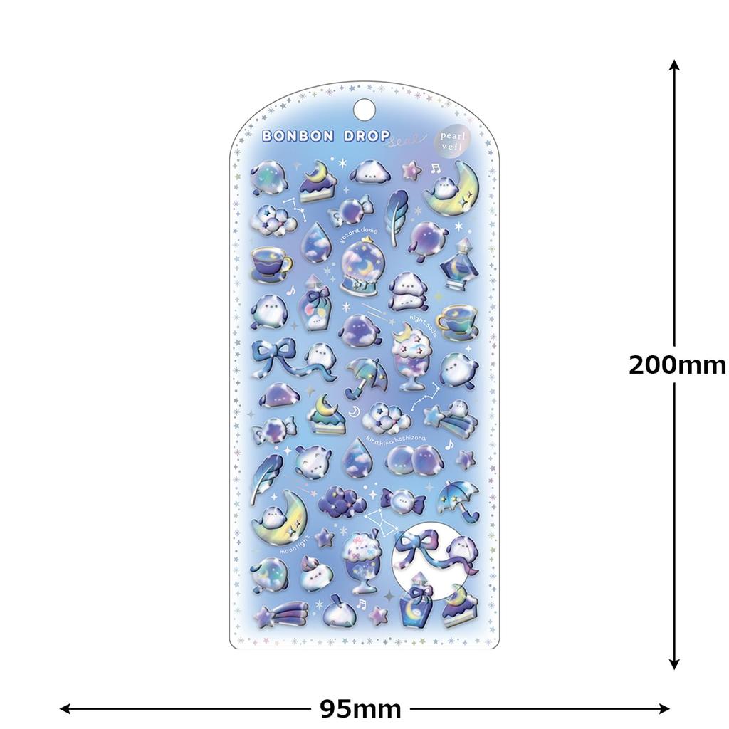 Seal Bonbon Drop Seal Pearl Veil Yoruena Bonbon 01220 Q-Lia