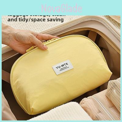 Nylone Travel Lingerie Organizer With Multiple Compartments For Home And Vacation Storage