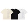 50125 Herren Damen Vintage Monte Carlo Grafikdruck Kastenform Übergröße Baumwolle T-Shirt 100% Baumwolle T-Shirt