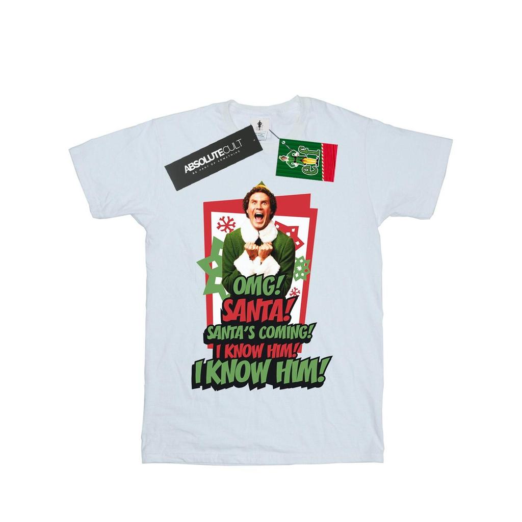Elf OMG Santa T-Shirt für Jungen
