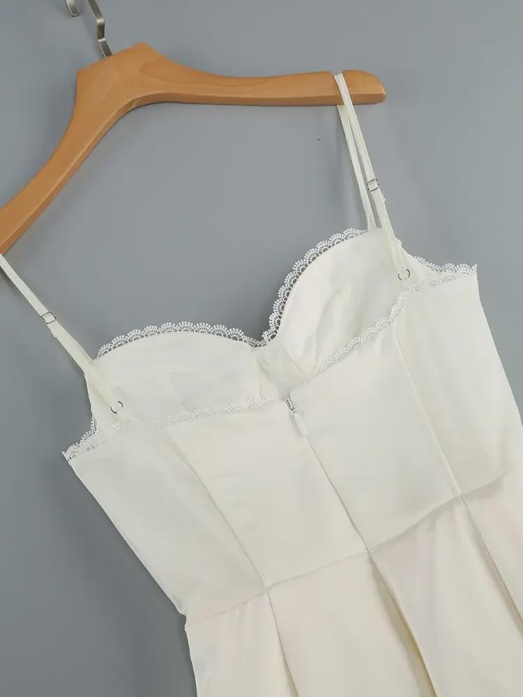 High-End Sexy Women's Cross-Border Spaghetti Strap Long Dress