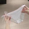 Female Summer Thin New Sexy Lace Mesh Low Waist Triangle Briefs