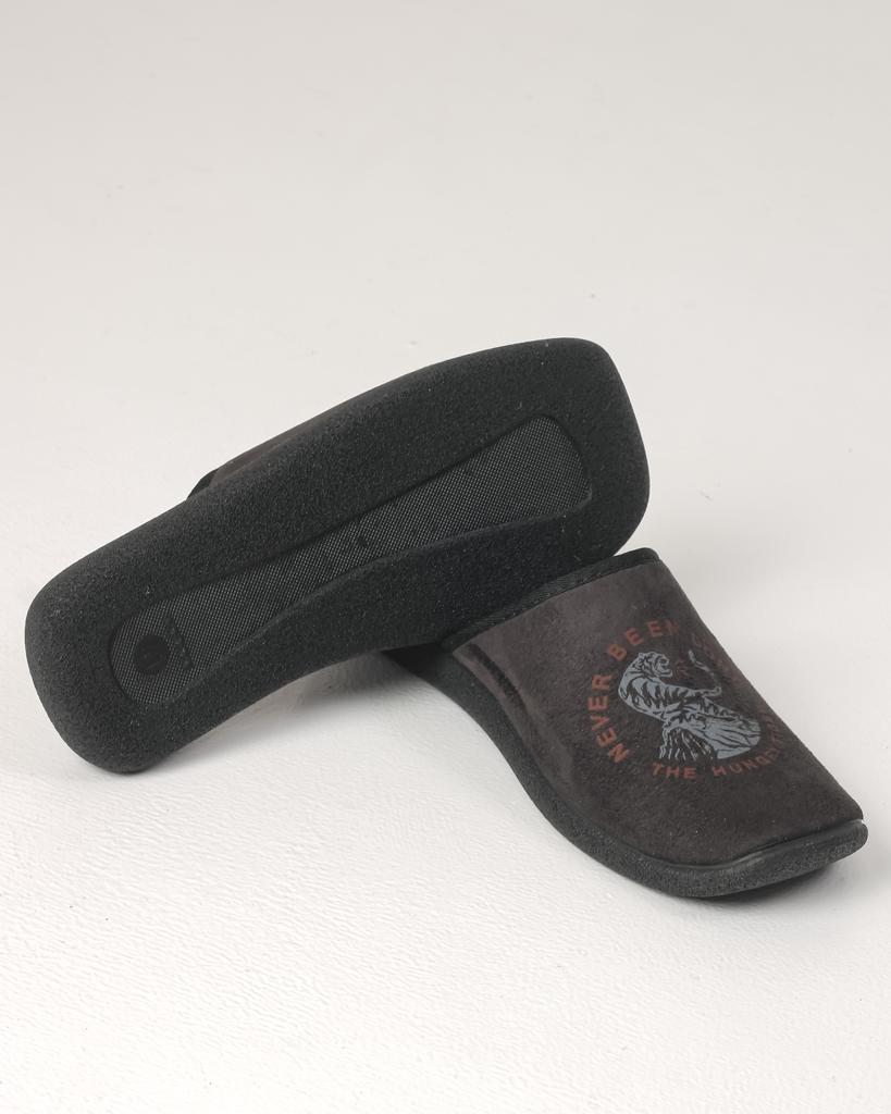 Papuci barbati Inblu AC1F 41 velur negru