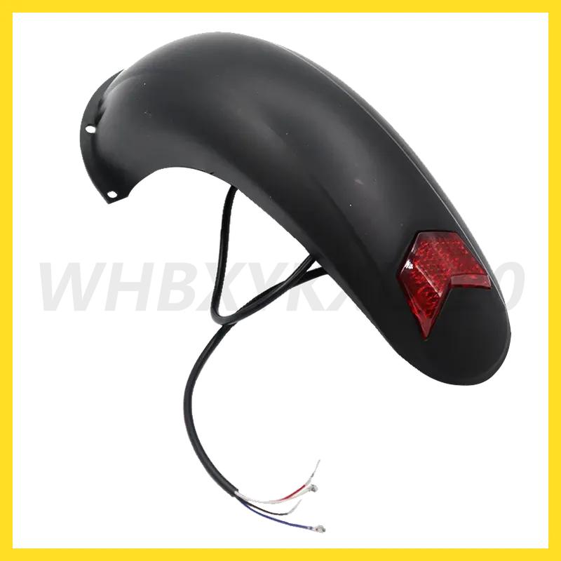 For KUGOO M4/M4 Pro Accessories 10 Inch Rear Mudguard Bracket with Taillight Electric Scooter Mud Fender Guard Skateboard