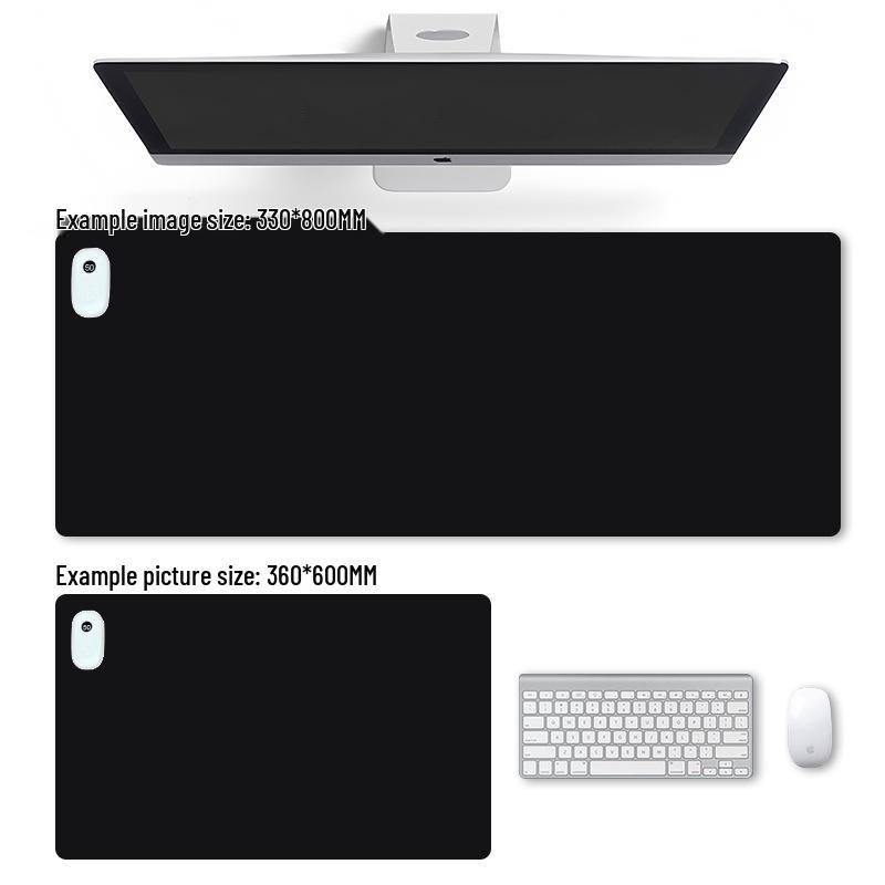 Large Odorless Cartoon Heating Desk Pad - Warm Office Mouse & Table Mat