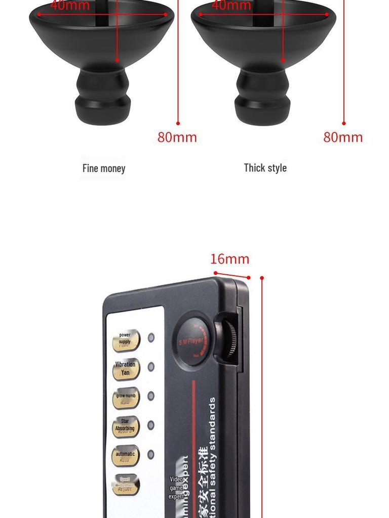 SM Electric Shock Horse Eye Chastity Sleeve: Male Training and Restraint Climax Device