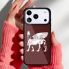 Lamassu Assyrian Winged Lion Phone Case for iPhone 17 16 15 14 13 Pro Max Back Cover for 12 11 Pro Coque
