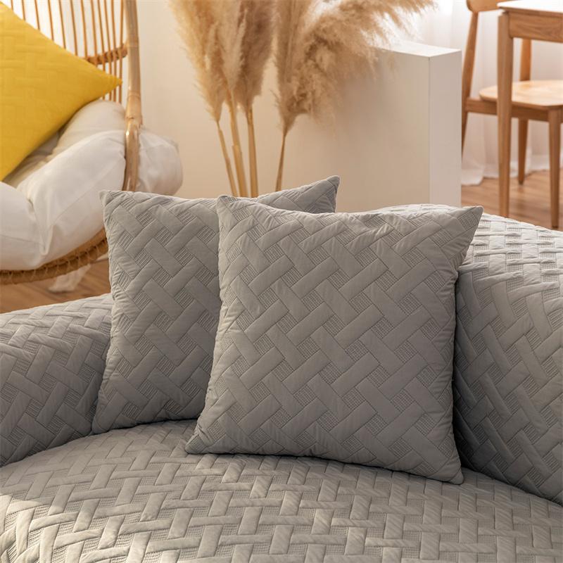 Cotton Sofa Cushion Four Seasons Universal Sofa Cover for Living Room Non-slip Soft Simple Couch Slipcovers Home Sofas Towel