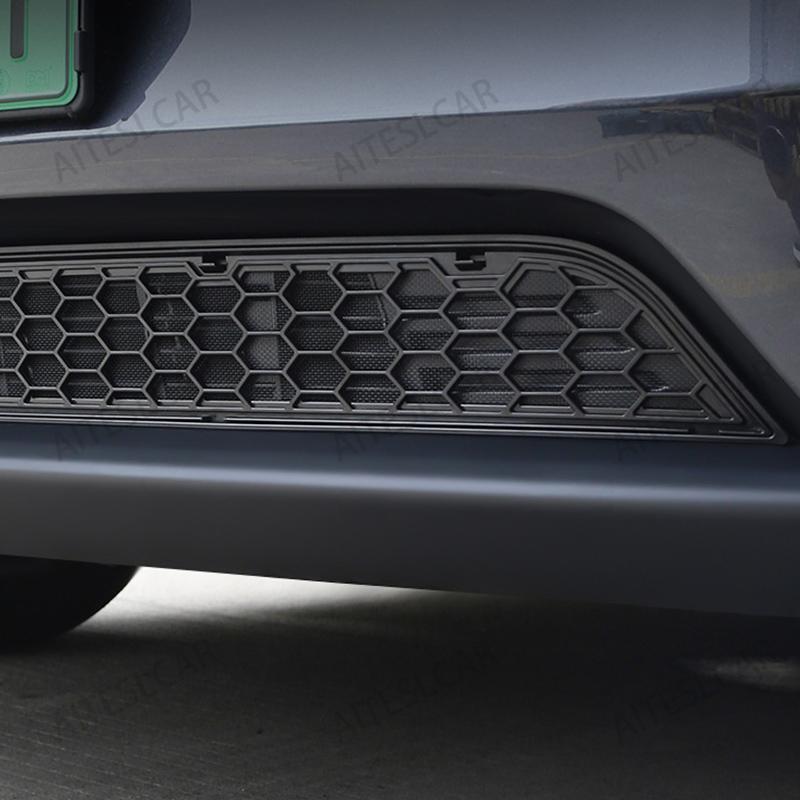 For Tesla Model YL/Y/Launch Juniper 2025 2026 Front Grill Guard Grille Inserts Mesh Anti Insect Net Cover Bumper Grid Filter