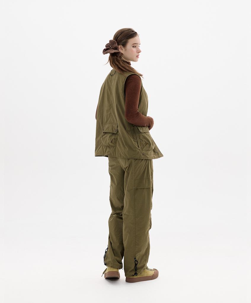 NUUKFITTER 838 Curved String Pants_Women [Khaki]
