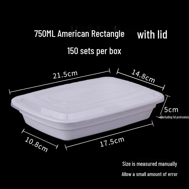 Sweet Elegant Disposable Plastic Takeout Container