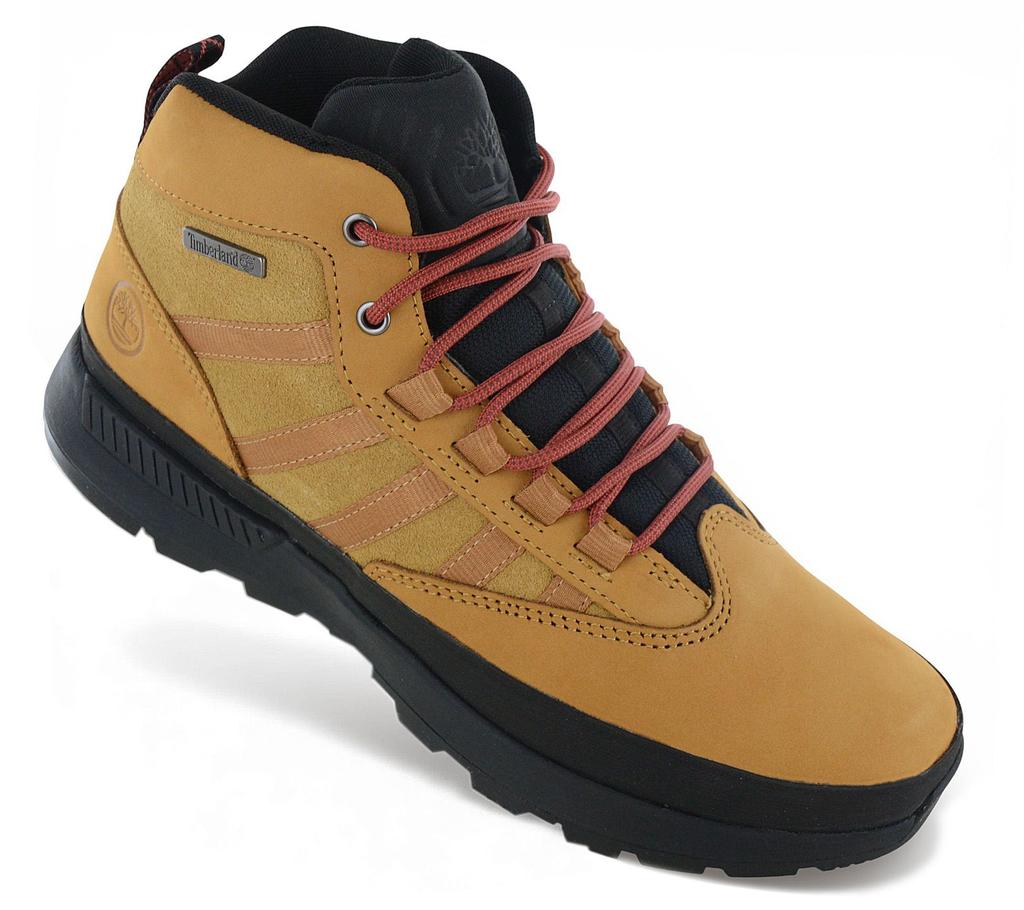 Timberland Euro Trekker Mid Boots - Men's Winter Shoes Boots Leather Wheat TB0A62CR-231 ORIGINAL