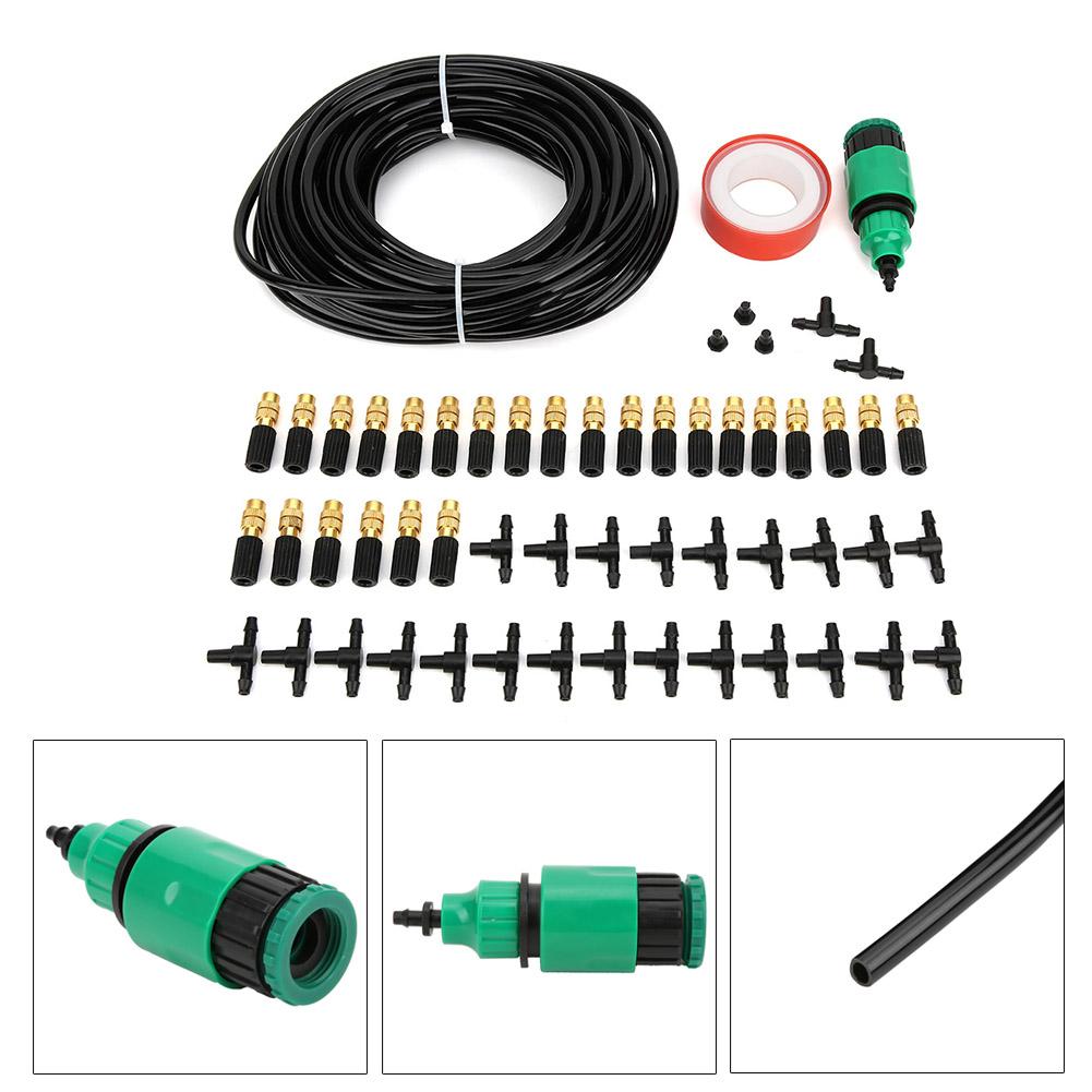 25M Hose Watering Drip Kit Irrigation Equipment Set for Garden Greenhouse Flower Bed Patio Lawn