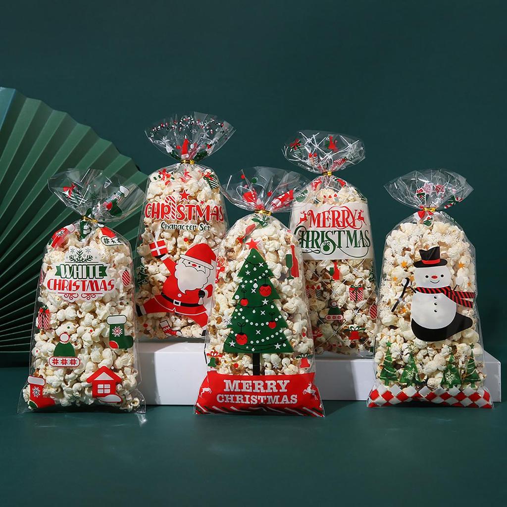 Süßigkeiten Keks Weihnachtsmann & Schneemann Geschenktüte 2024