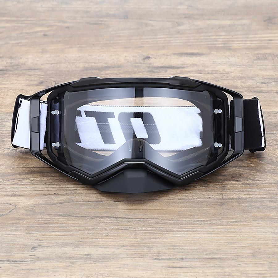 Motorcycle goggles for outdoor riding, windproof, sandproof, dustproof helmet goggles, sports glasses