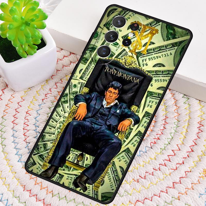 Tony Montana Scarface TPU Phone Case For Samsung Galaxy Note 10 Pro S26 S25 S24 S23 S22 Ultra Plus S21 FE S20 Shockproof Cover