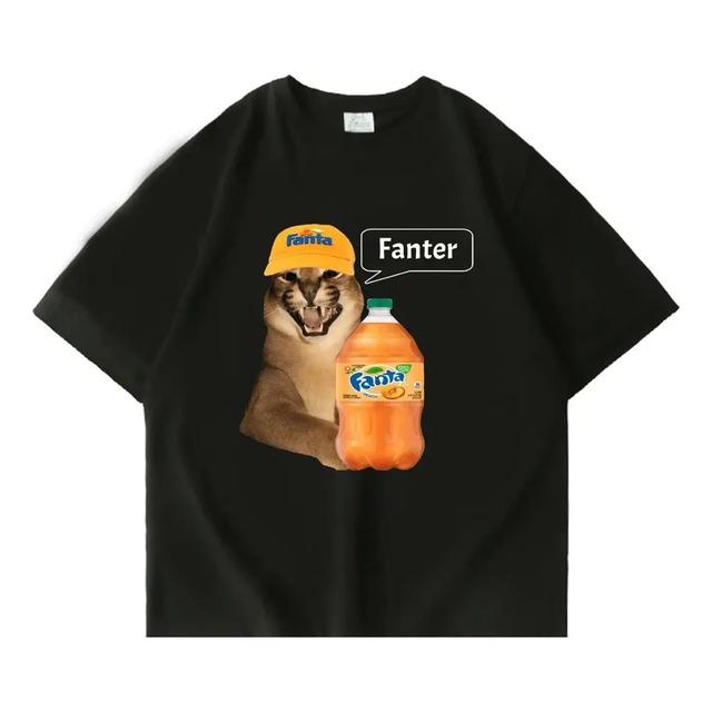 Camiseta Floppa Fanta Peach Drink Meme Fanter S