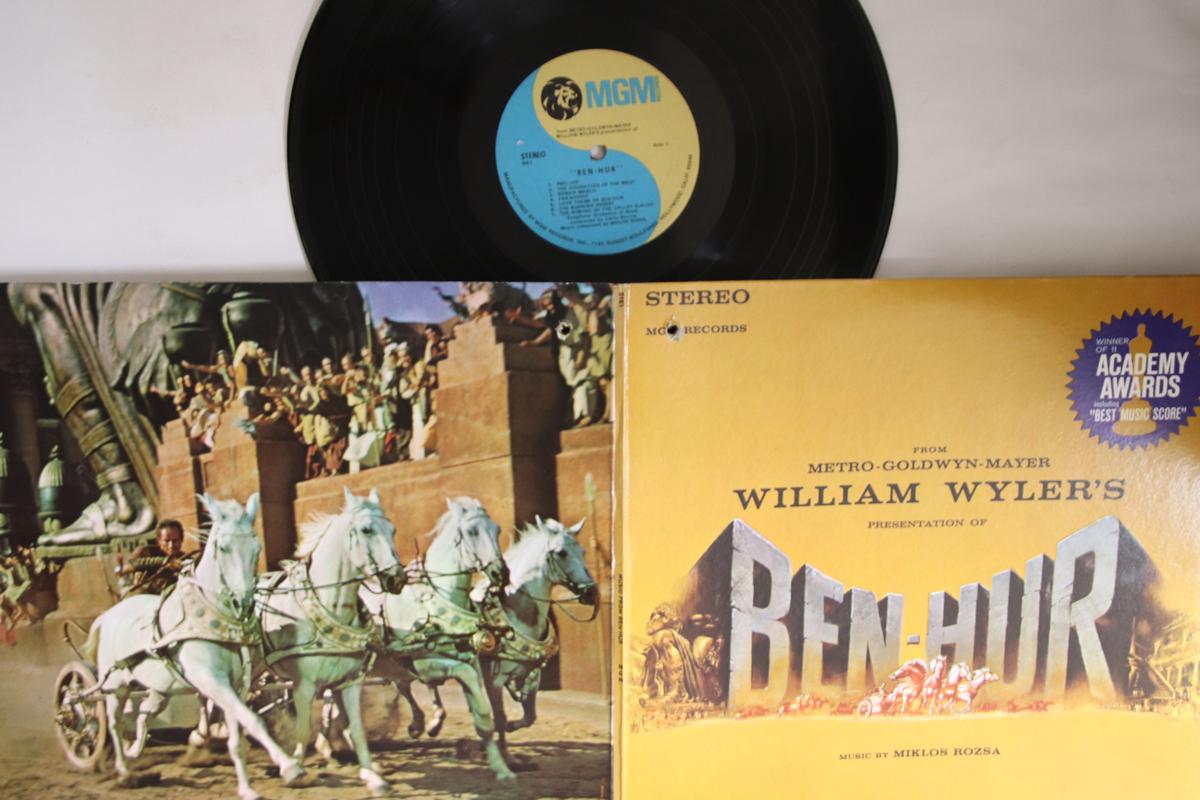 

LP Record OST, MIKLOS ROZSA - Ben-Hur S1E1 MGM 1972 US Soundtracks & Musicals Used