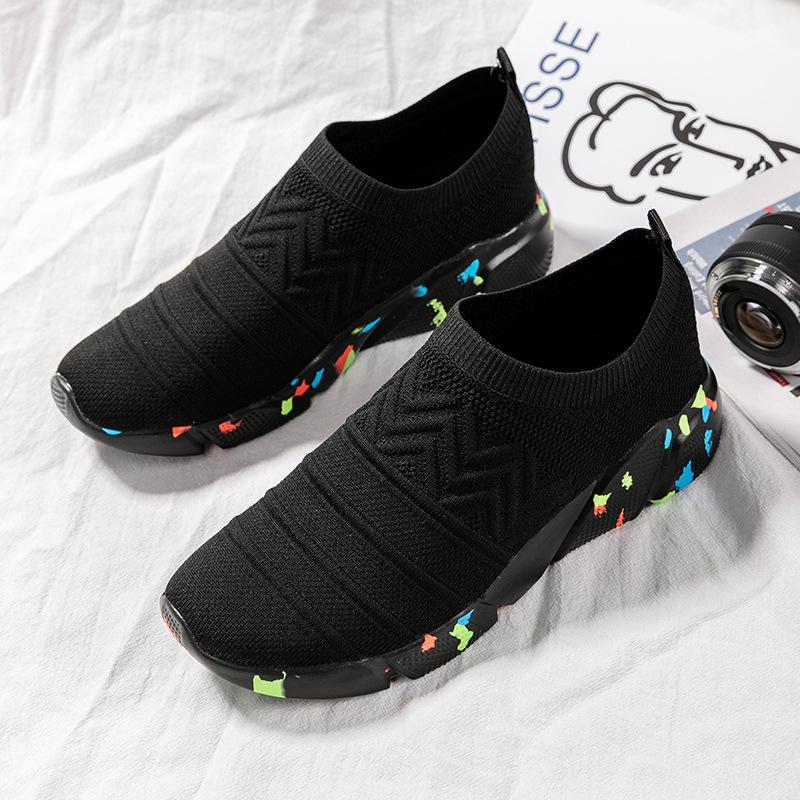 Summer New Men's Shoes Trend Casual Single Shoes Running Shoes Internet Celebrity Korean Version Popular Sports Shoes Casual Shoes