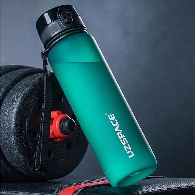 Sports Water Bottle Tritan Plastic Drink Bottle water BPA Free hydro flask Shaker Outdoor Travel Portable Leakproof Drinkware