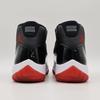 378037-061 Nike Air Jordan 11 Retro Playoffs Bred Black White Varsity Red