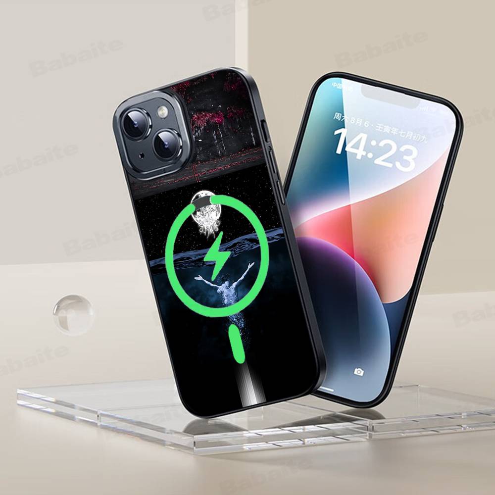 Rock Band S-Sleep TokenS Phone Case Magnetic Case For IPhone 16 14 13 12 11 15 Pro Max Plus For Magsafe Wireless Charge Cover