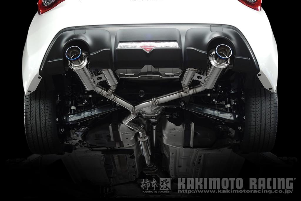 KAKIMOTO Muffler for with 2010 Acceleration Noise B22344 [Regu.06&R] Subaru/Toyota BRZ/86 ZC/ZN6 (Complies Regulations)