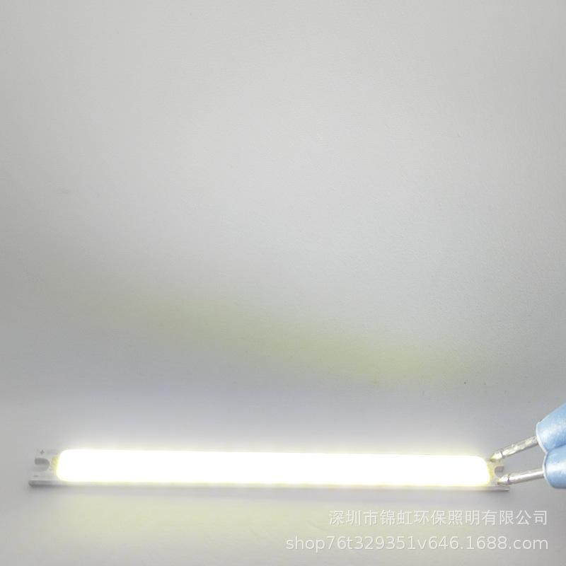 12V COB LED Light Board: 100x8mm Flip-Chip with Red, Blue, Green, White, and Warm White Options