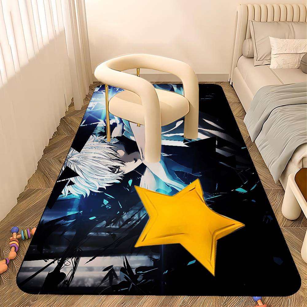 Classic Comedy Anime G-Gintama Floor Mat Rectangle Anti-slip Home Soft Badmat Front Door Indoor Outdoor Mat Hotel Decor Mat