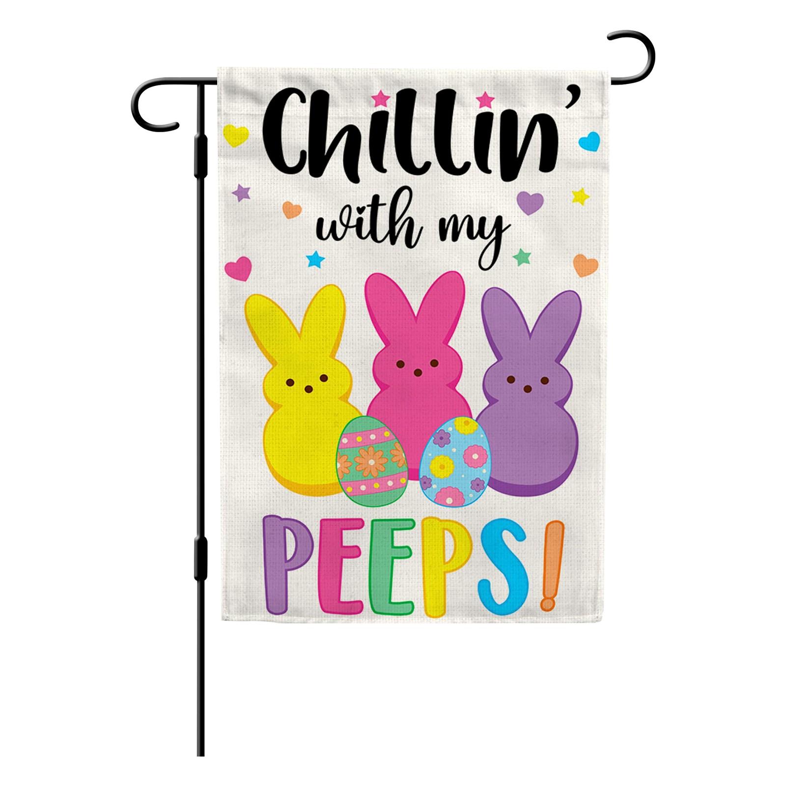 

Лавандовые садовые флаги 12x18 дюймов двухсторонние наружные, весенние цветы приветственный знак праздничные украшения для двора на открытом воздухе One Size