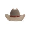Direktleverans av cowboyhattar, ullcowboyhattar, enfärgade cowboyhatt i fårfilt