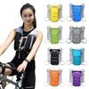 Reflective Running Vest Breathable Running Bag Running Water Bottle Storage Vest  for Outdoors