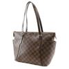 LOUIS VUITTON Totally PM Tote Bag N41282 Brown Damier canvas Women Used