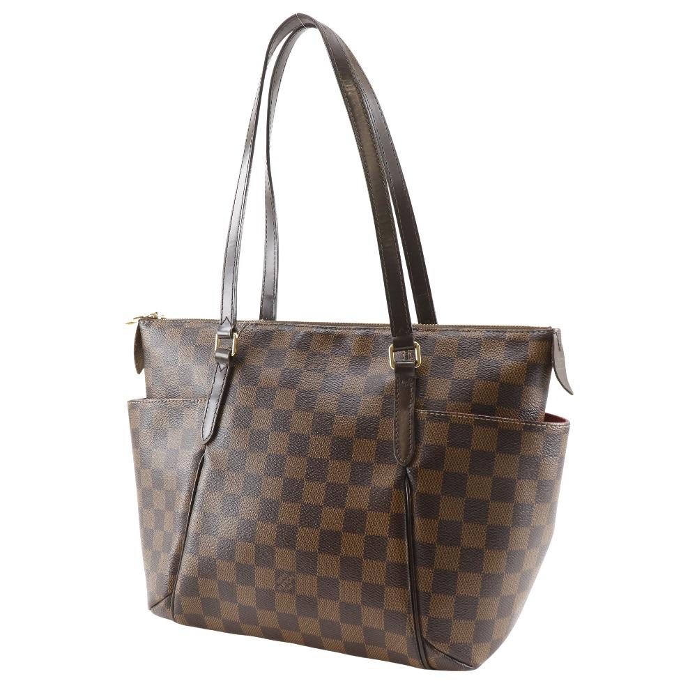 LOUIS VUITTON Totally PM Tote Bag N41282 Brown Damier canvas Women Used