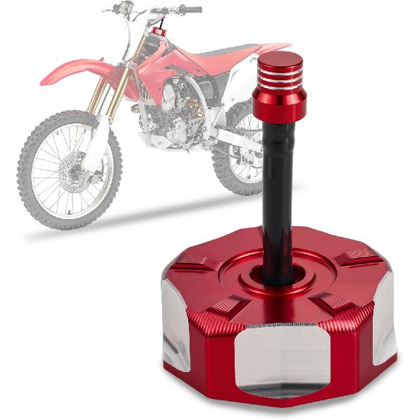 

Dirt Pit Bike Gas Cap CNC Fuel Tank with Breather Valve for SSR Taotao Apollo 125 110 Coolster Raptor Peace 50 70 80 90 110 150 DB10 DB14 SDG107 Off червоний