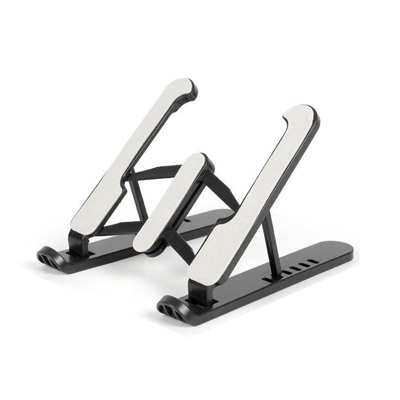 

Складная подставка для телефона-планшета, портативная подставка-держатель для ноутбука, регулируемый подъемник чёрный