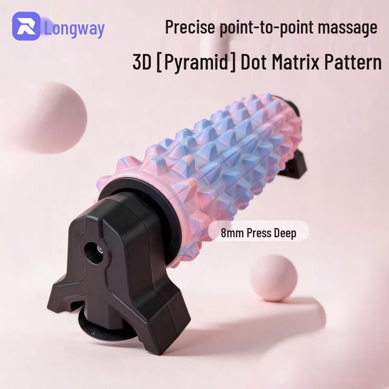 Langwei EVA Foam Roller with Anti-Roll Stand