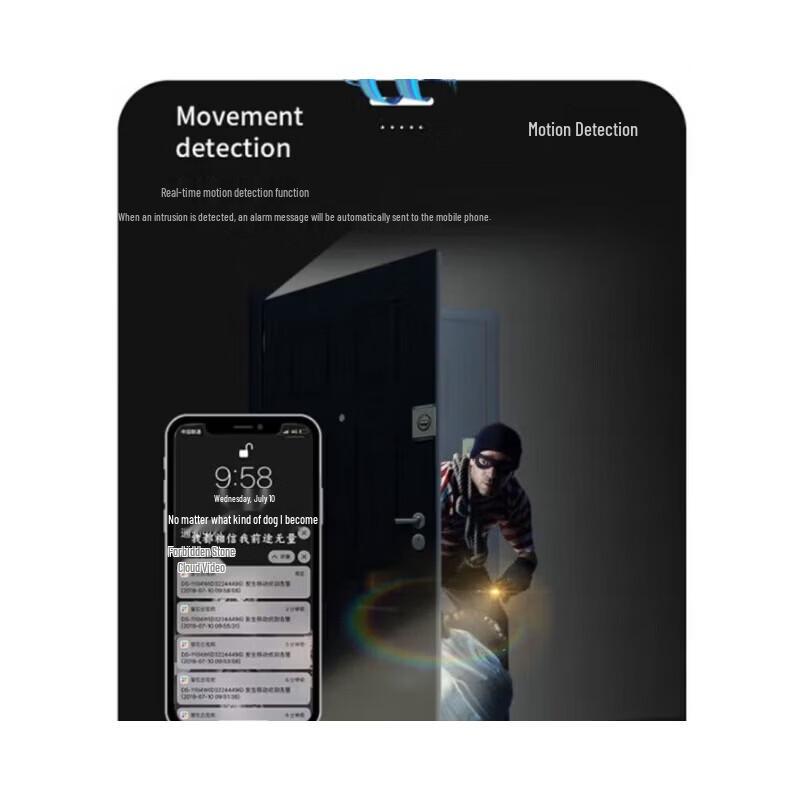Hikvision 4MP Full-Color PTZ Security Camera CN plug (adapter included)