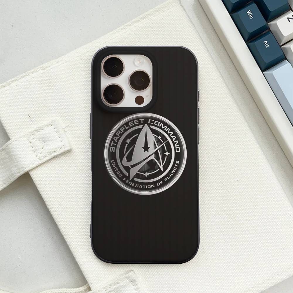 Star T-Trek Movie Logo Phone Case For IPhone 17 16 15 14 13 12 11 ProMax Plus Ripple Cover Shockproof