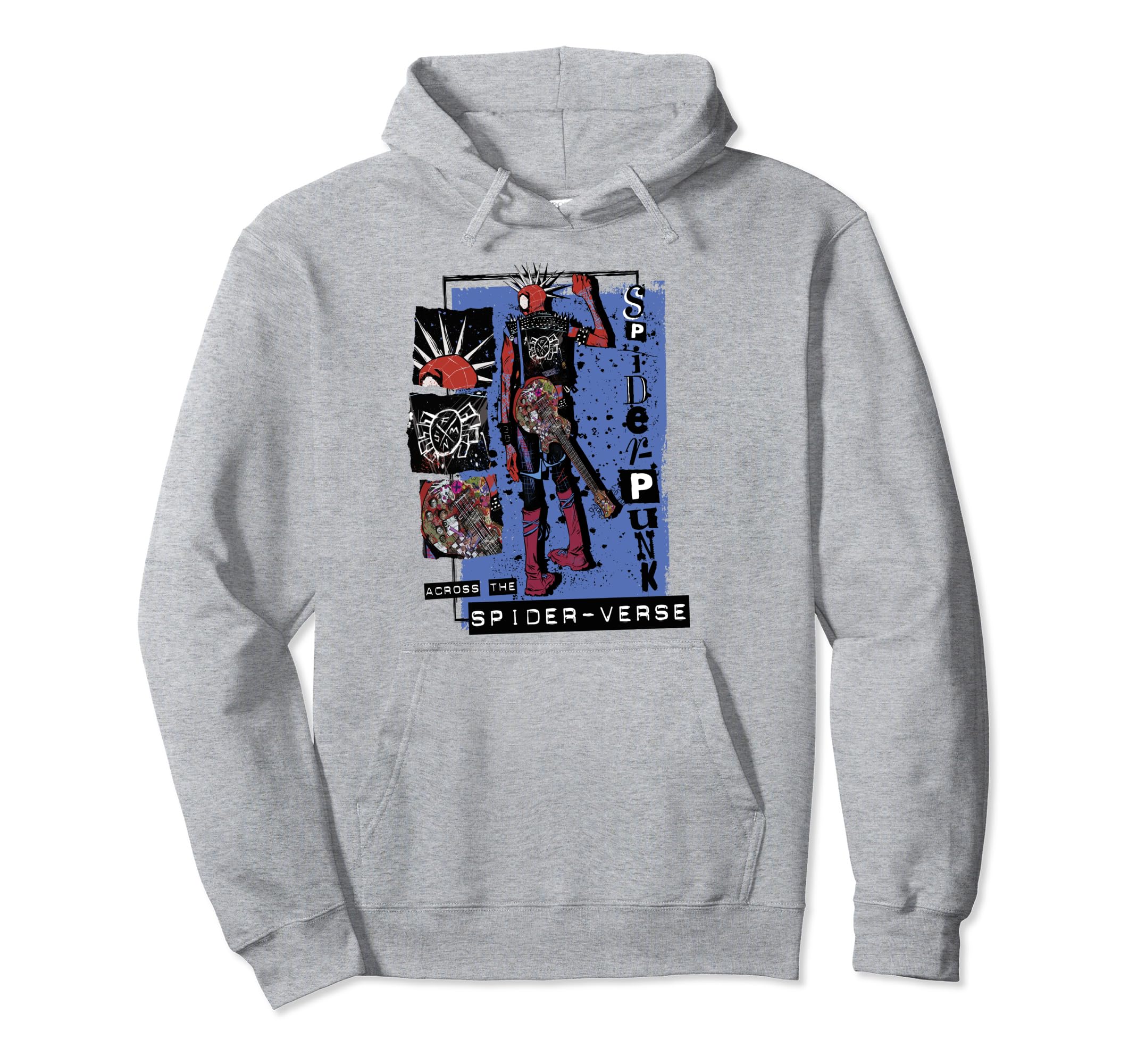 

Marvel s Spider-Man: Into the Spider-Verse Part 1 Punk-Verse Hoodie