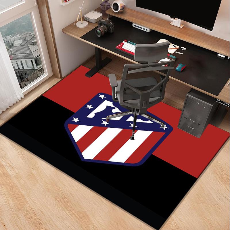 Club Atletico Mineiro Wappen Teppich, Stuhlunterlage, Teppich für Büro Schlafzimmer Wohnzimmer, Fußabtreter Dekoration Fan Geschenk Weihnachtsgeschenk
