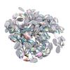 400PCS Flat Back Rhinestones Drop Shape Resin Sewing  S for Clothing Garments Crafts 10.5x18mm