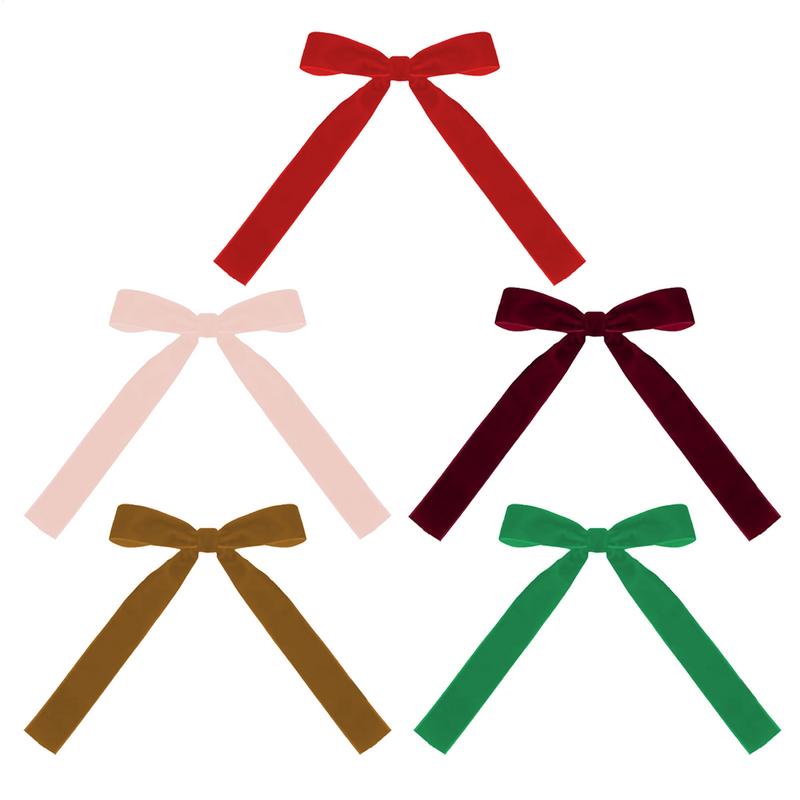 12pcs Red Christmas Bows decoration Velvet Bows Ribbon Home Christmas Tree Bows Gift Wrapping DIY Crafts Front Door Wreath decor