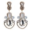 European & American Retro Temperament Water Drop Acrylic Earrings 