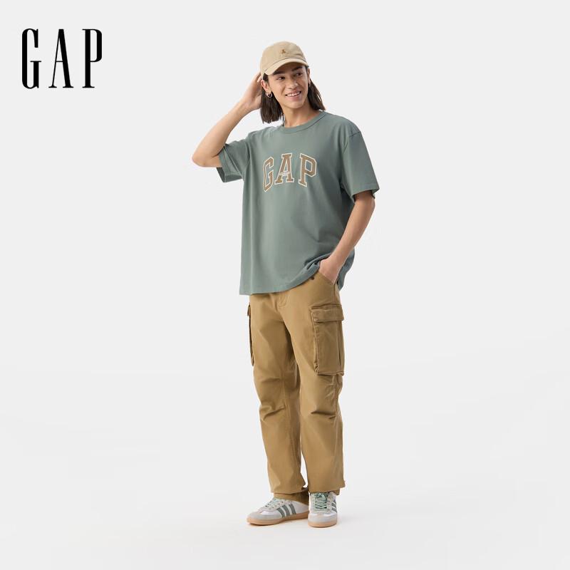 Gap Unisex Logo Print Cotton T-Shirt