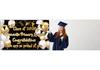 Personalised Graduation Background Banner School Leaver 2026 party decoration