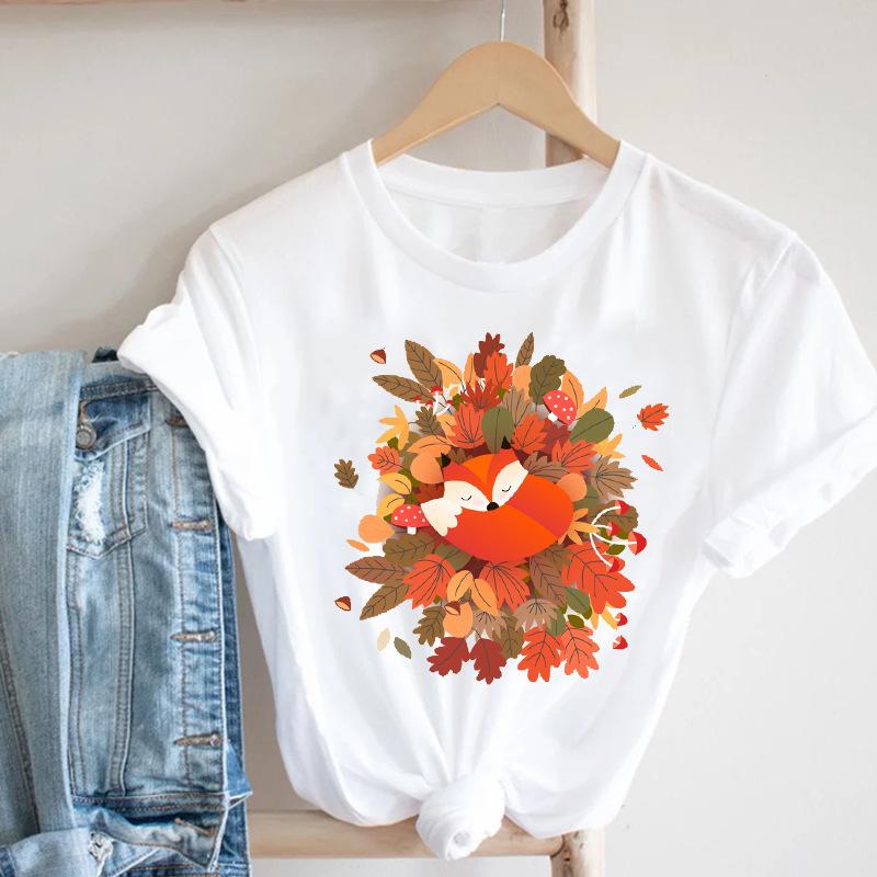 Trendy Cartoon Print T-Shirt