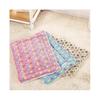 (S, Blue) Dog Bed Kitten Pet Mat Mattress Dog Cage Pillow Washable Pet Mattress