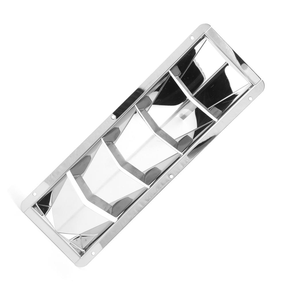 304 Stainless Steel Marine Louver Vent Vent Cover Grid Cover Vent Grille Square Grid Grille Ventilators Marine Use